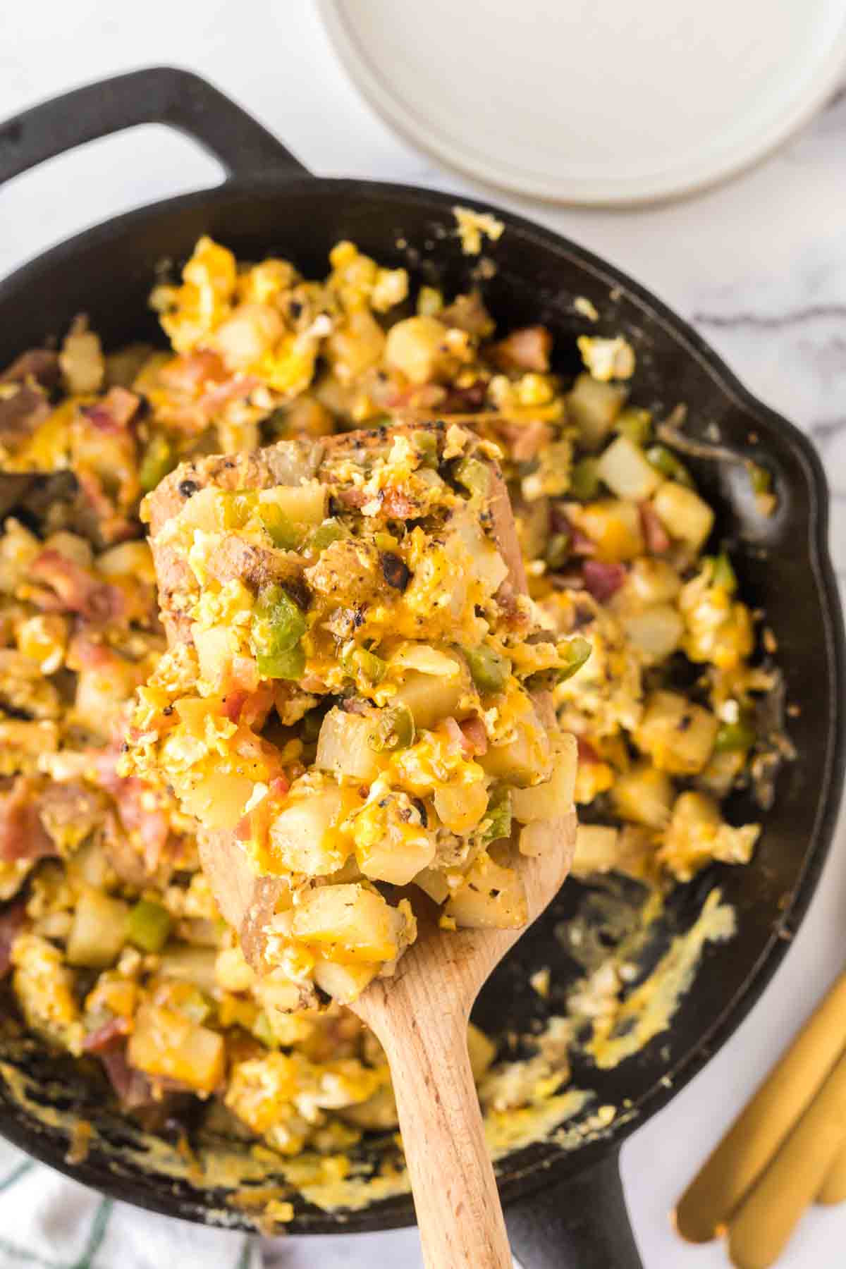 Easy breakfast skillet.