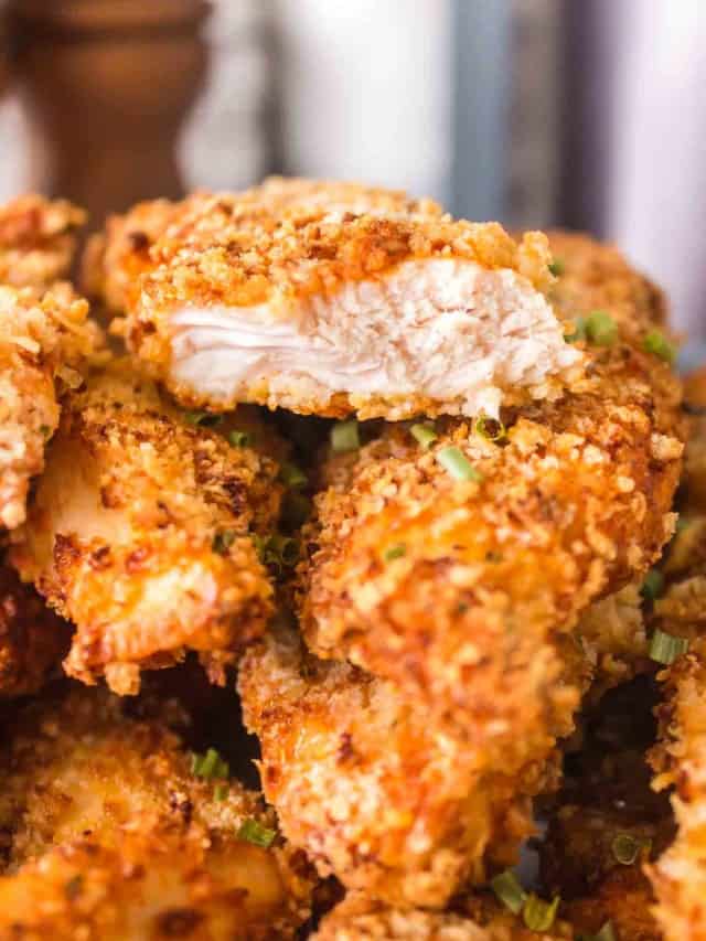 Air Fryer Chicken Tenders — Bless this Mess