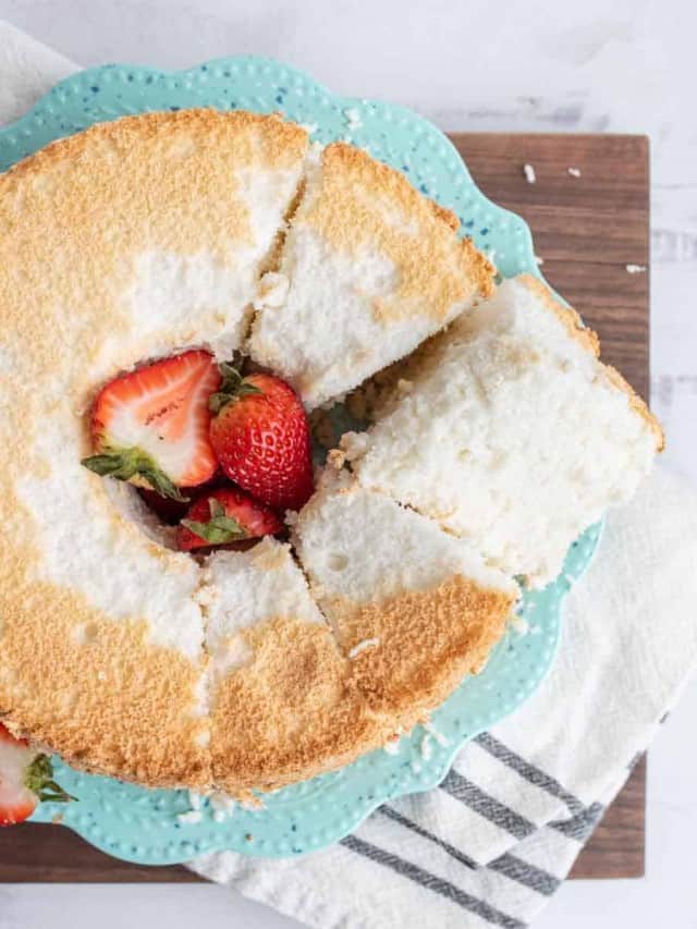 Homemade Angel Food Cake — Bless this Mess