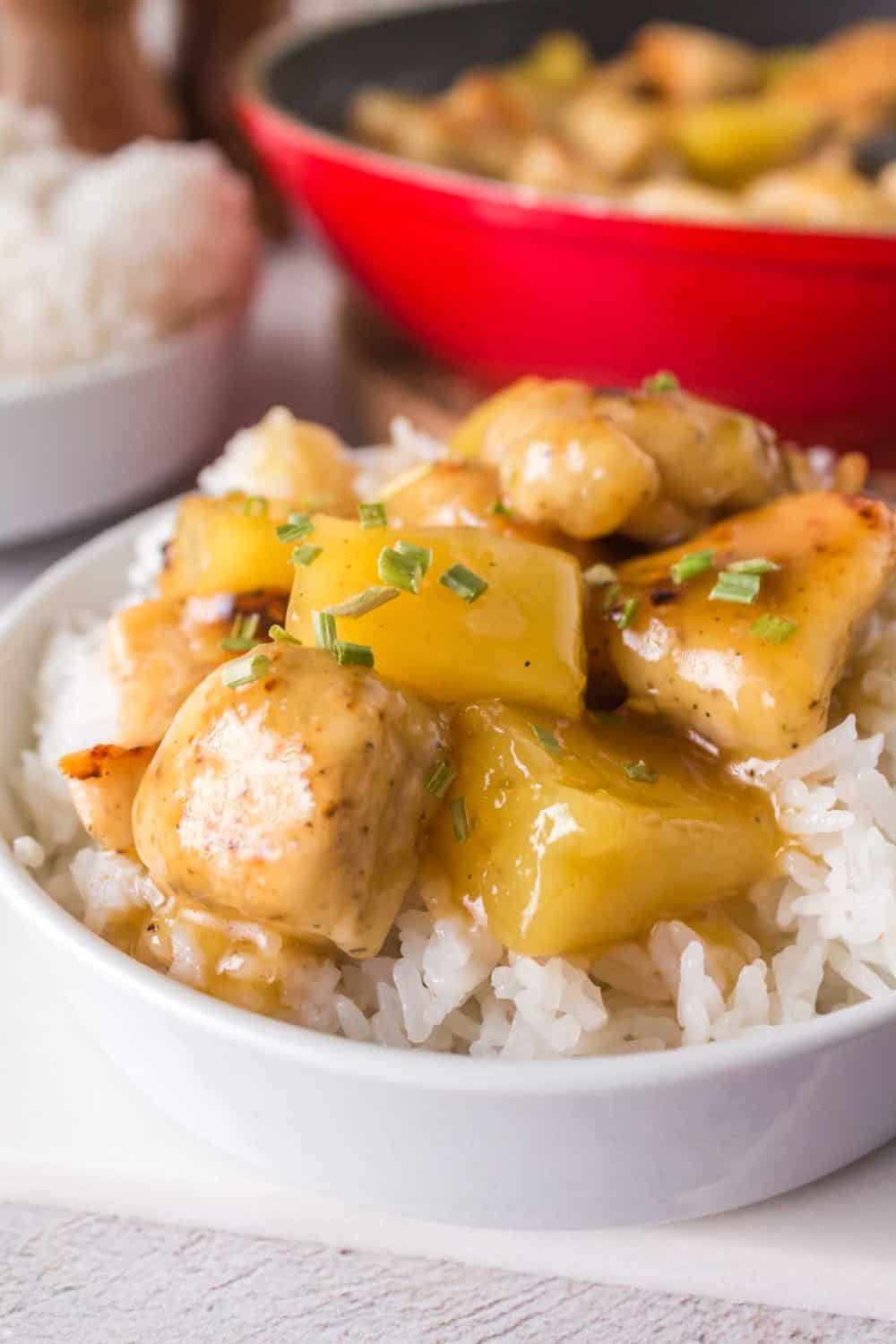 Easy pineapple chicken