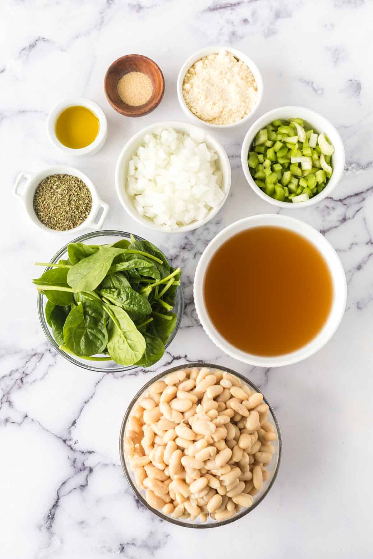 white bean soup ingredients