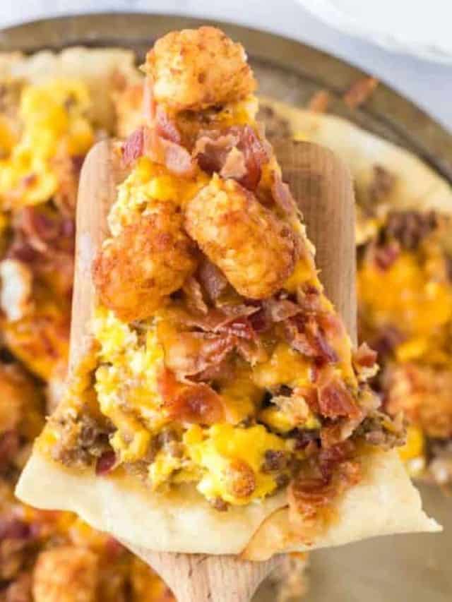 Breakfast Pizza Recipe — Bless this Mess