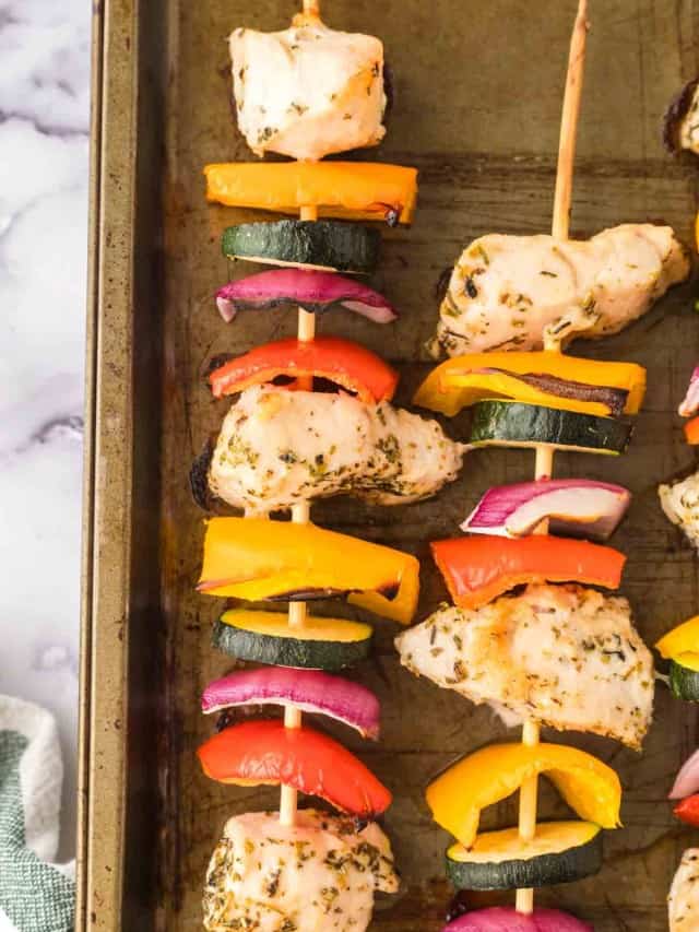 Chicken Kabobs — Bless this Mess