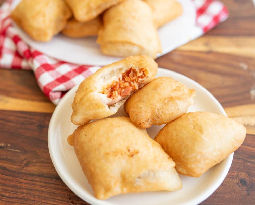 homemade pizza rolls