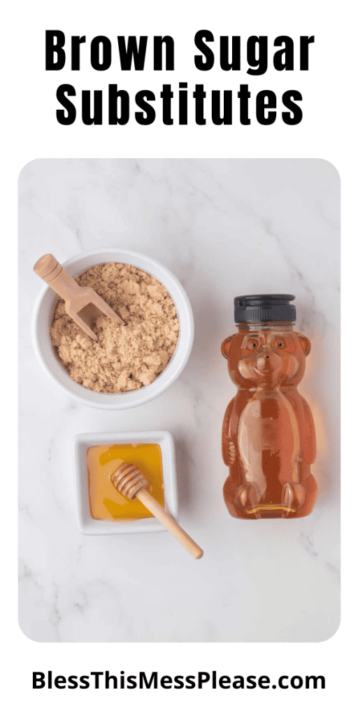 pin for brown sugar substitutes