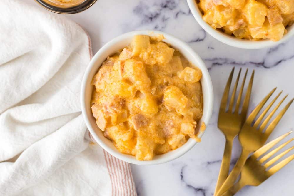 Ham and Potato Casserole — Bless this Mess