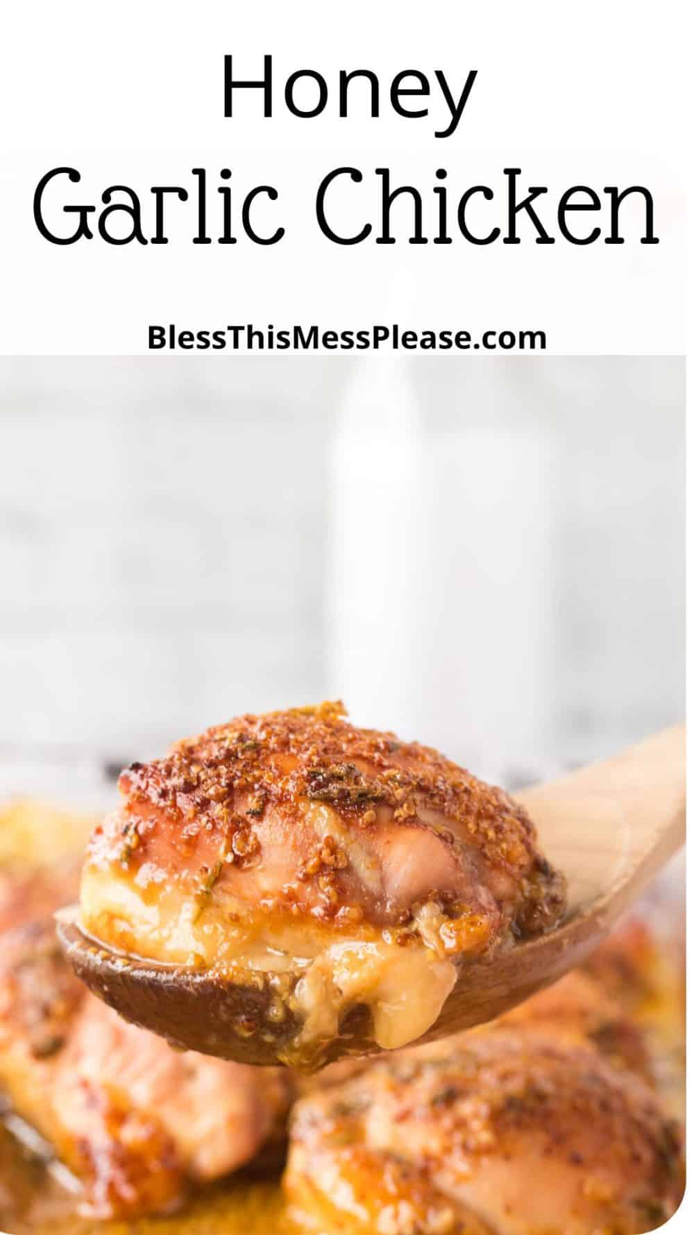 Honey Garlic Chicken — Bless this Mess
