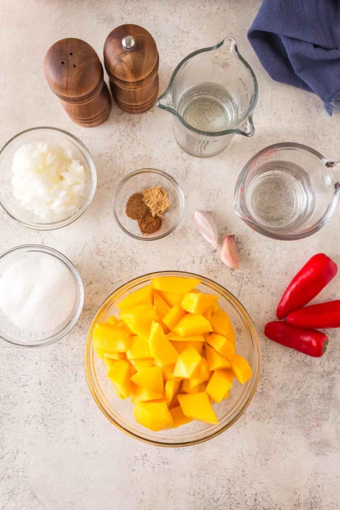 mango chutney ingredients
