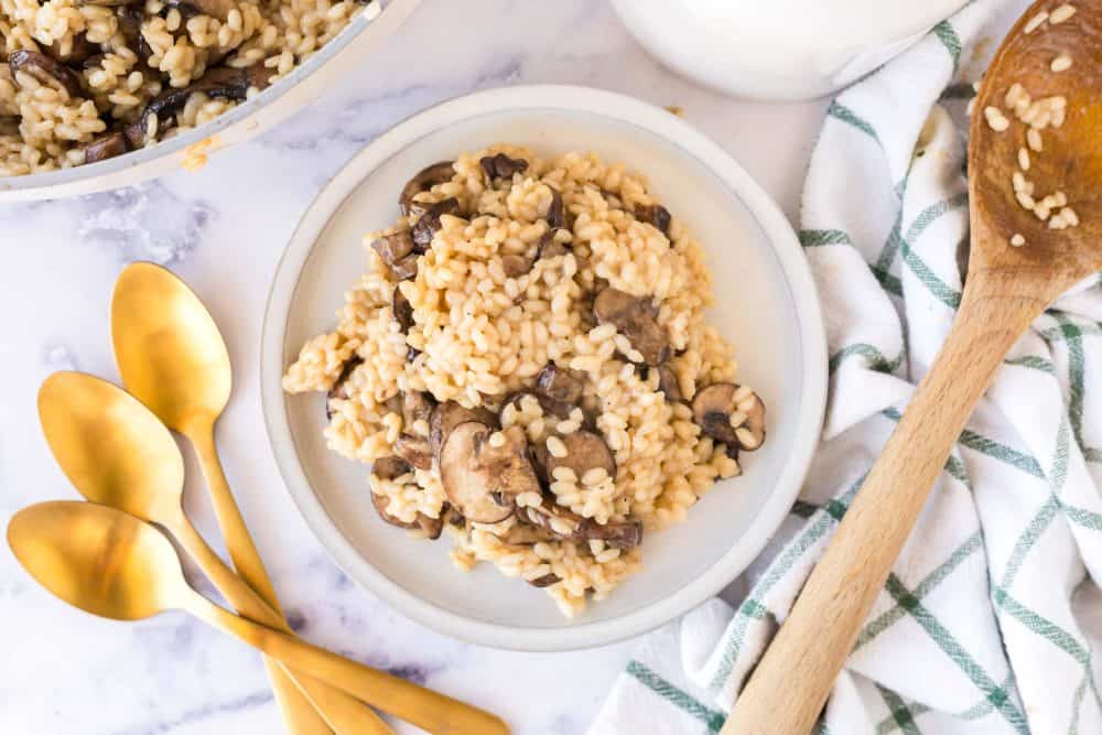Mushroom Risotto — Bless this Mess