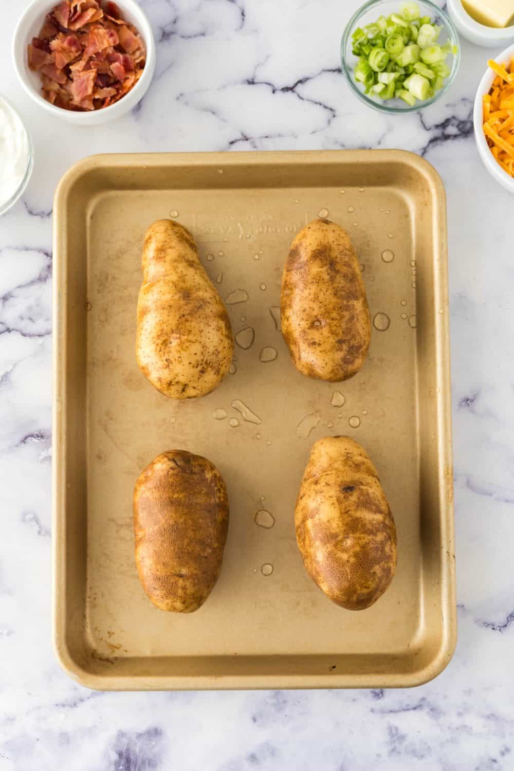 ingredients for baked potato skin recipe