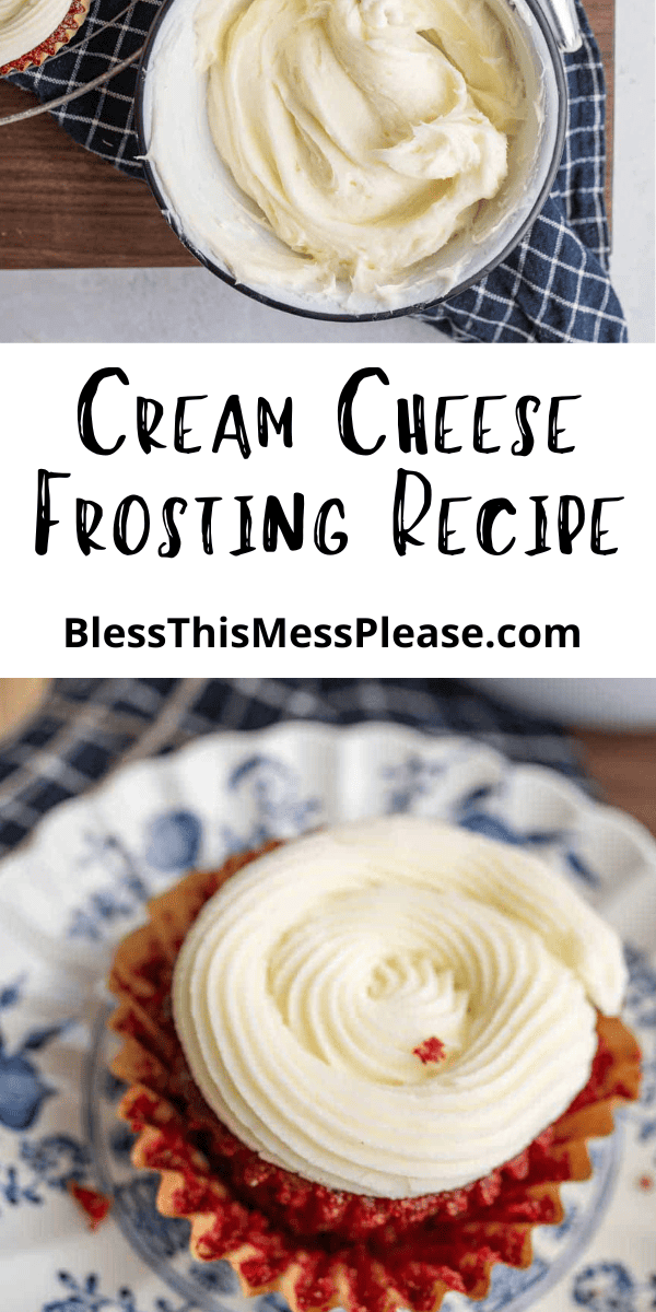 Cream Cheese Frosting — Bless this Mess