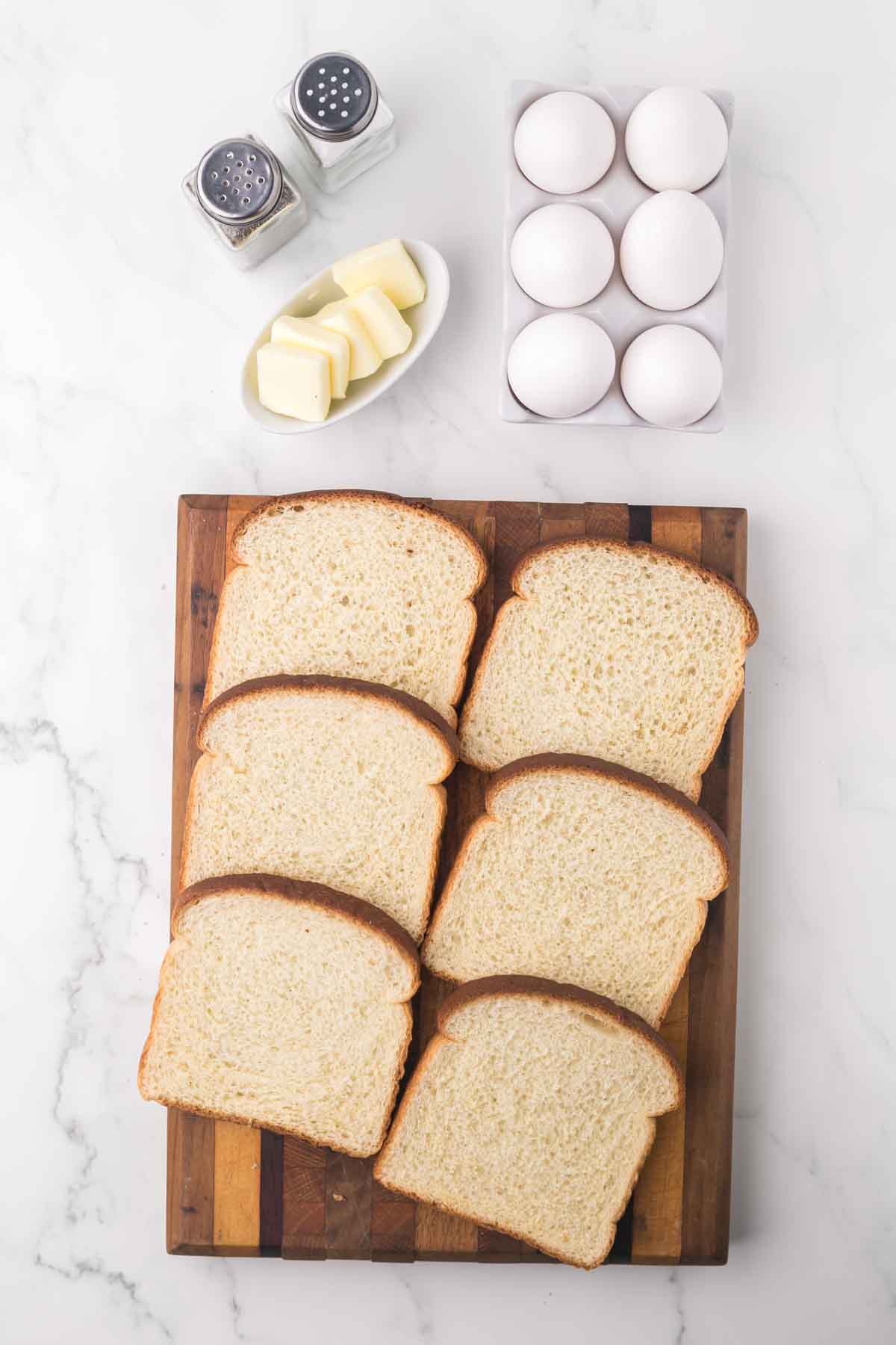 ingredients for egg in a hole recipe