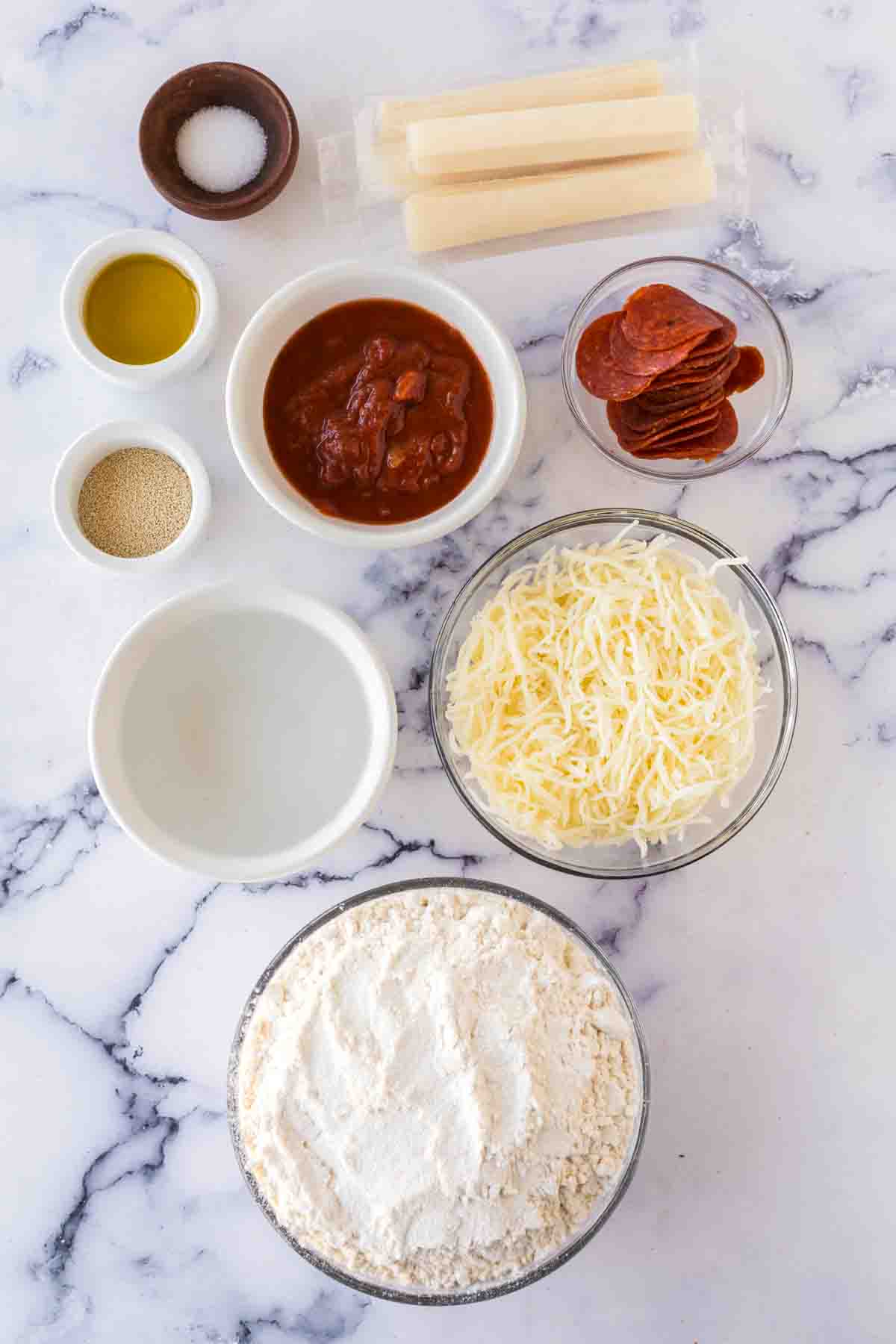 stuffed crust pizza ingredients