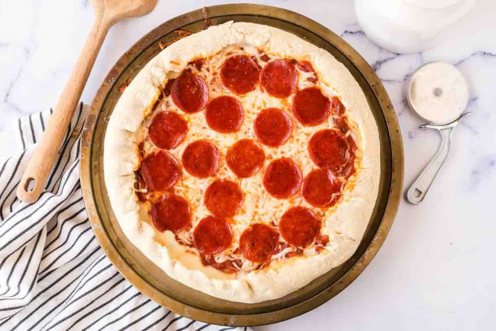 Stuffed Crust Pizza — Bless this Mess