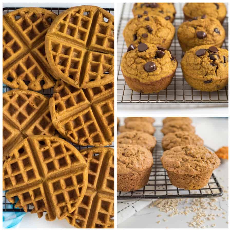 pumpkin recipes collage