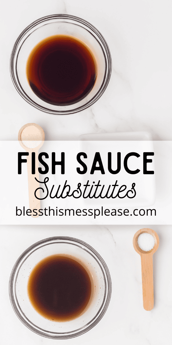 Fish Sauce Substitute — Bless this Mess
