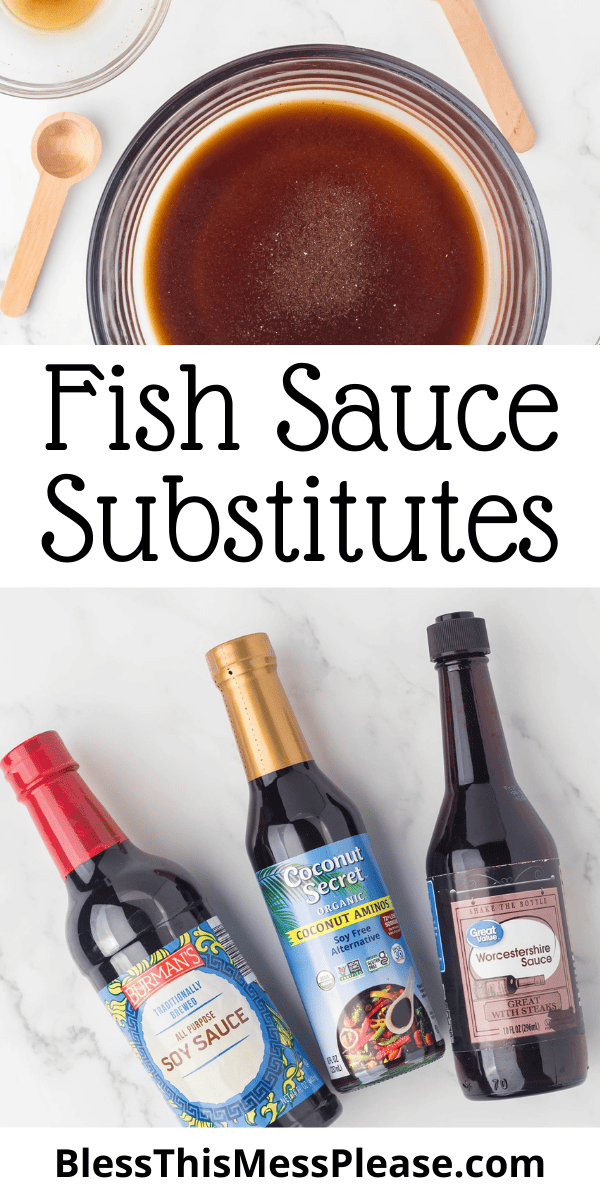 Fish sauce substitute bless this mess