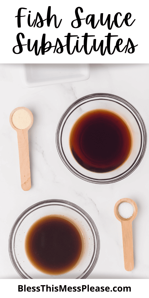 Fish Sauce Substitute — Bless this Mess