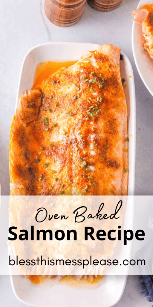 Oven Baked Salmon Recipe — Bless this Mess