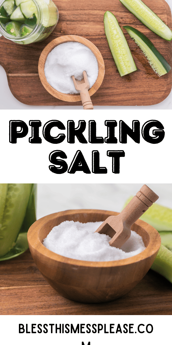 Pickling Salt — Bless this Mess