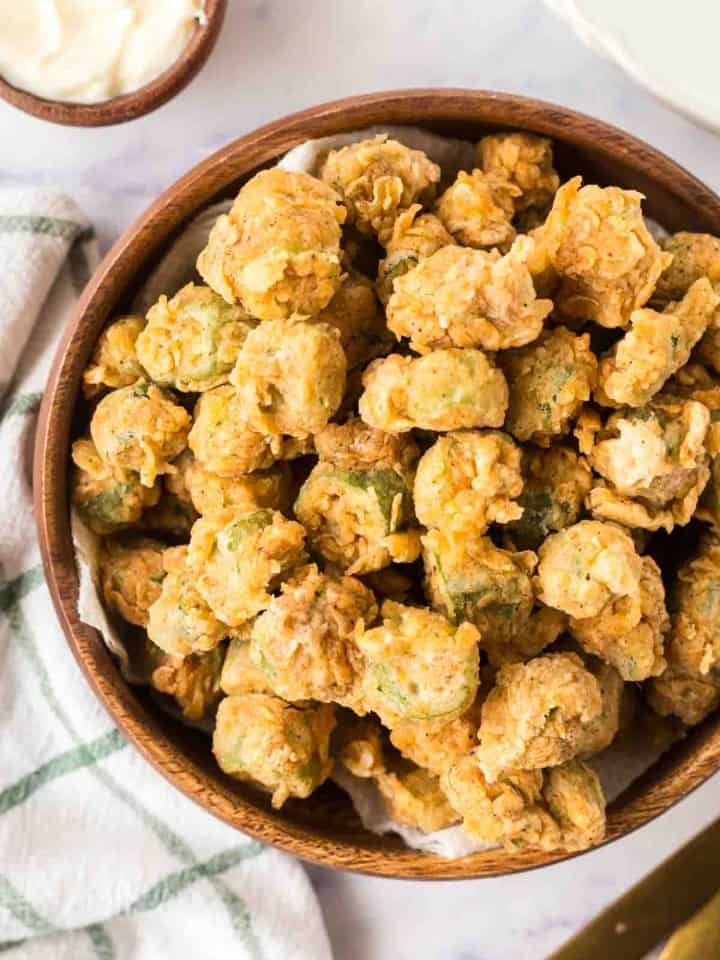 Fried Okra — Bless this Mess