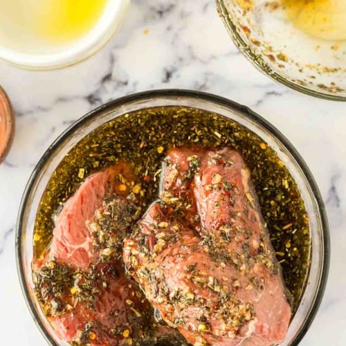 Olive oil marinade for steak shop
