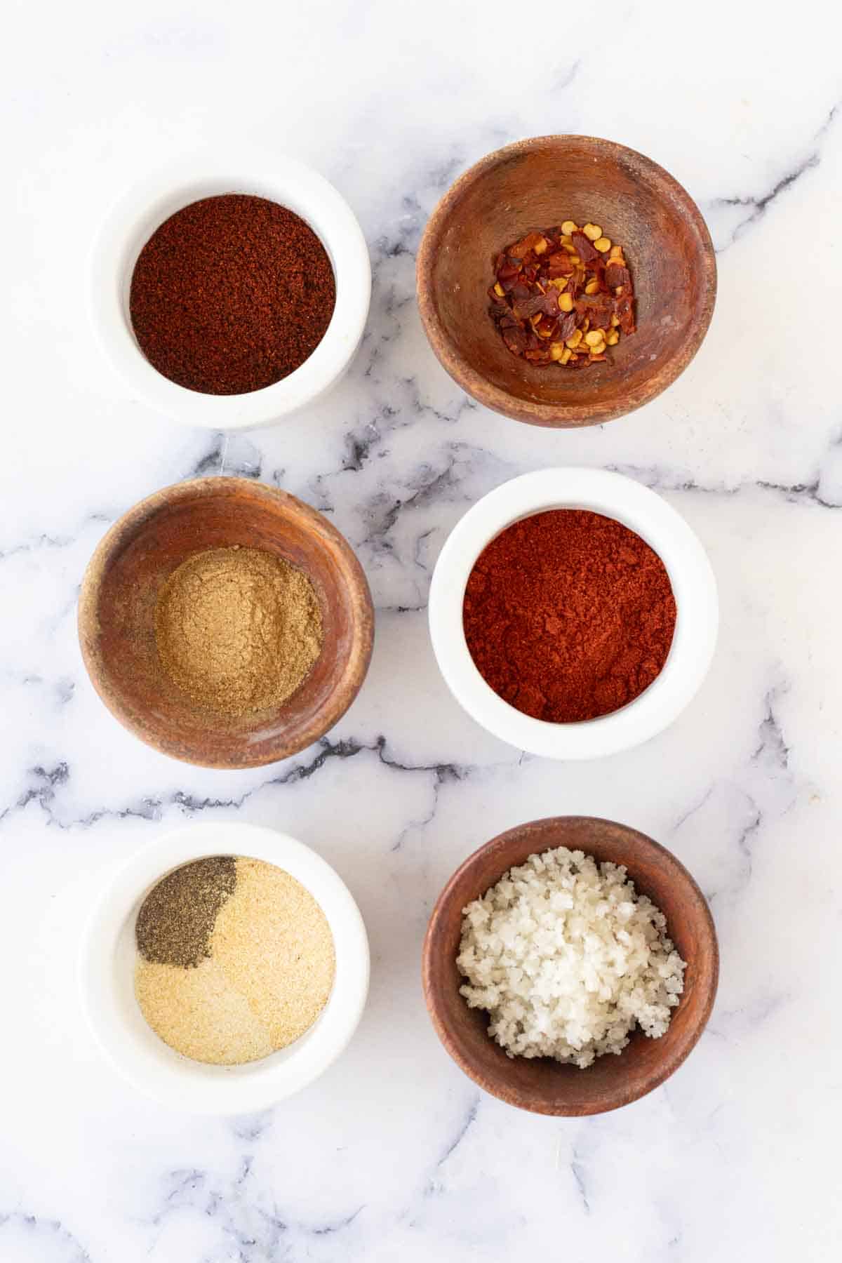 portion bowls of adobo seasoning recipe ingredients