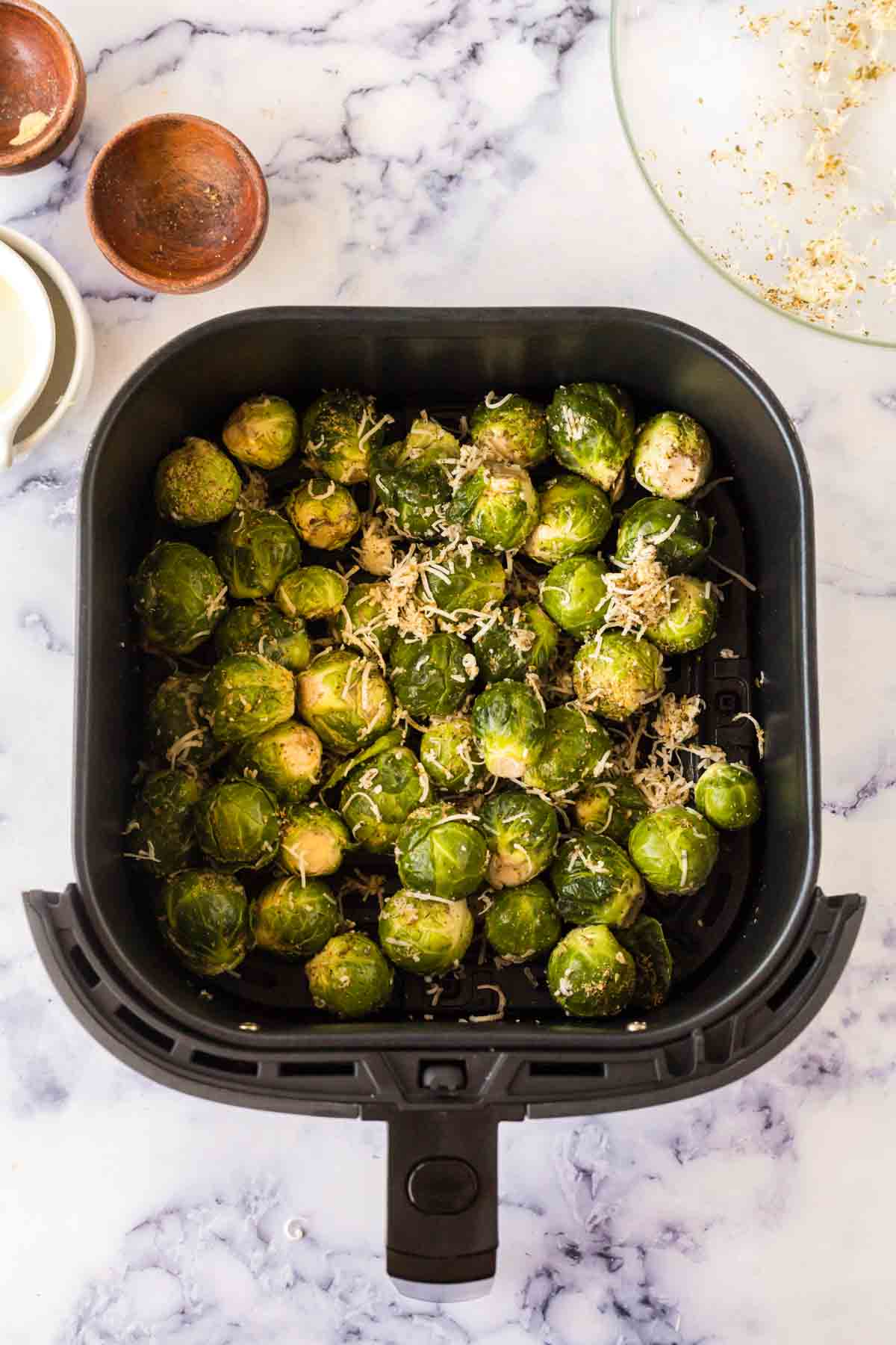 brussel sprouts in the air fryer