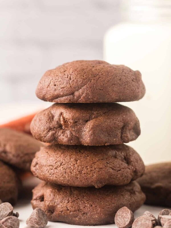 baked brownie cookies