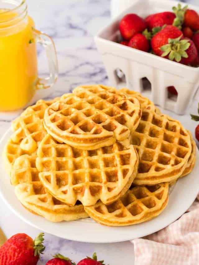 Extra Light & Fluffy Waffle Recipe — Bless this Mess