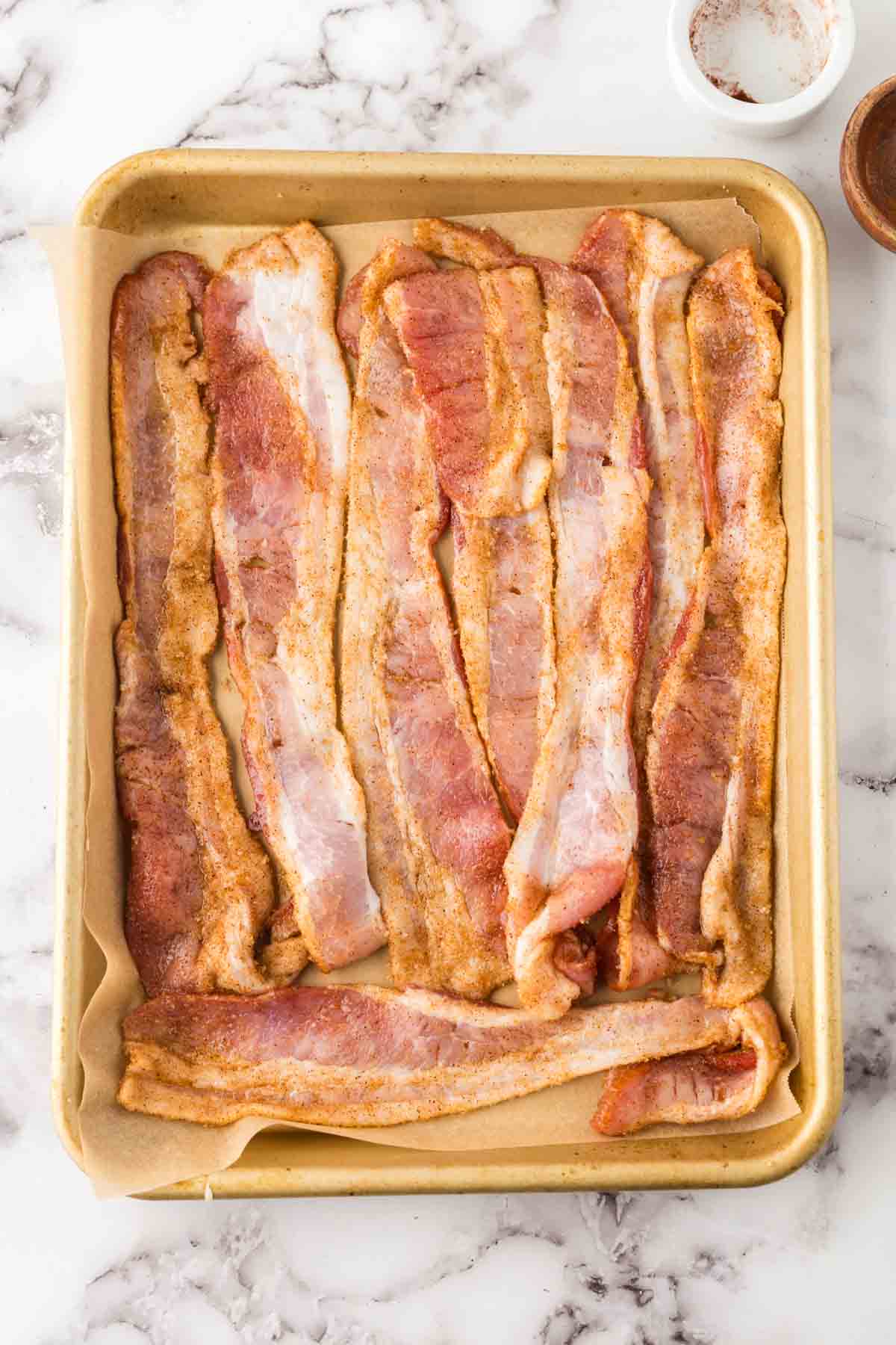 sheet pan for baking candied bacon