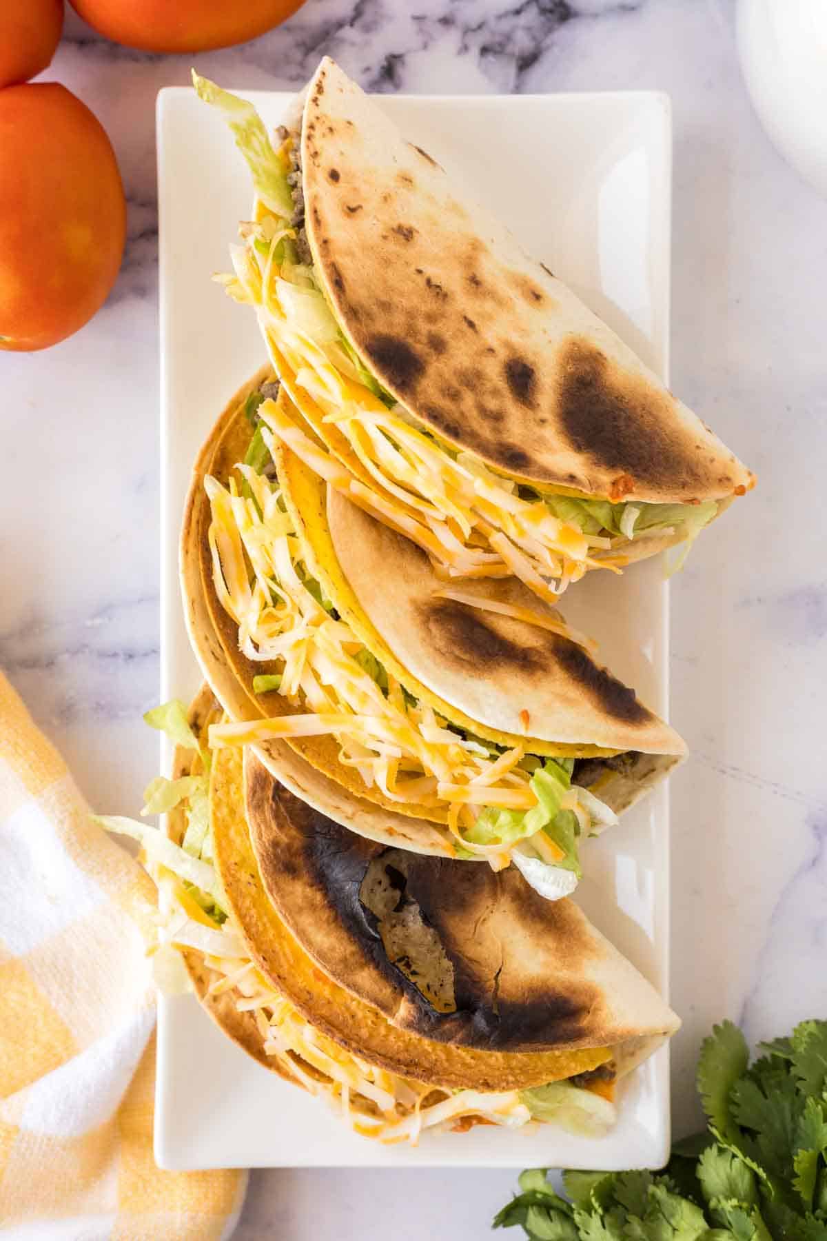 cheesy gordita crunch recipe