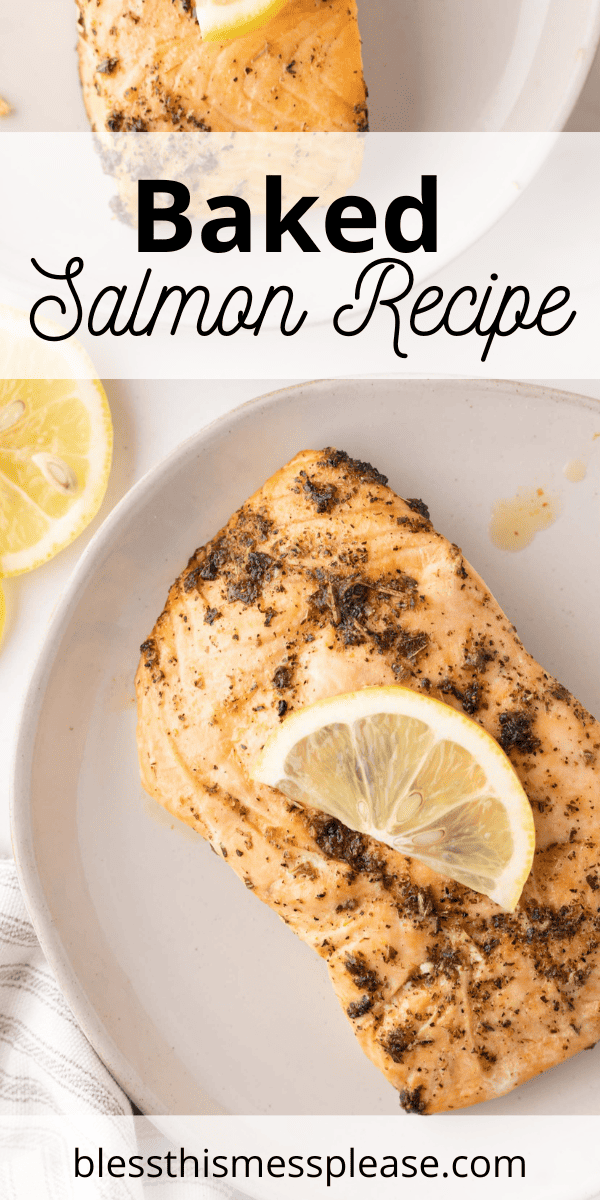 Baked Salmon in Tin Foil — Bless this Mess