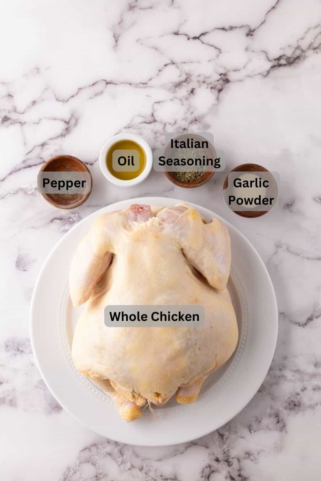 Air Fryer Whole Chicken — Bless this Mess
