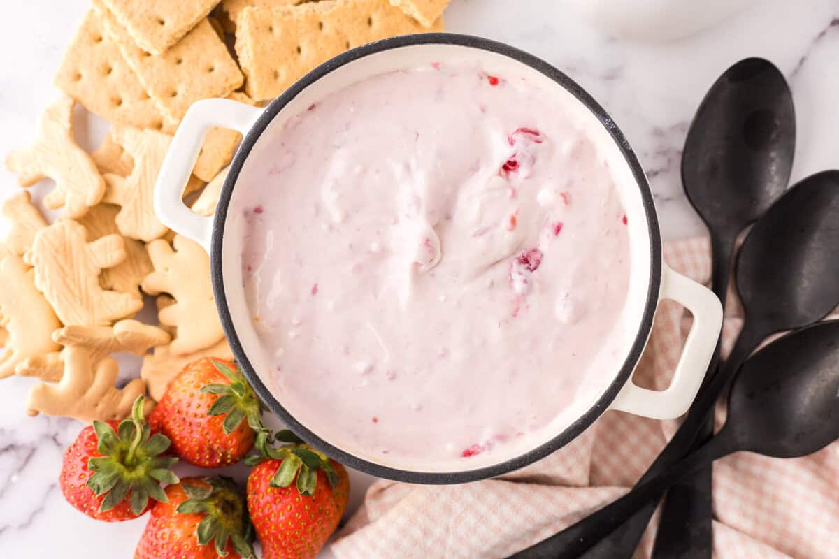 Raspberry Cheesecake Dip
