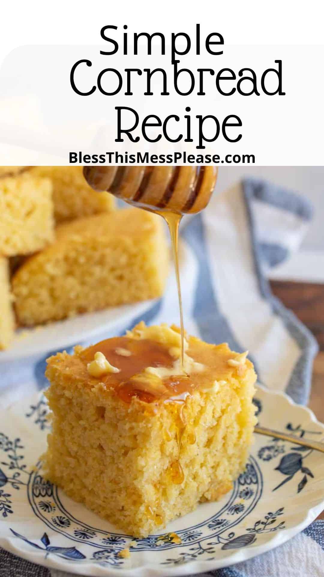 cornbread pin with text