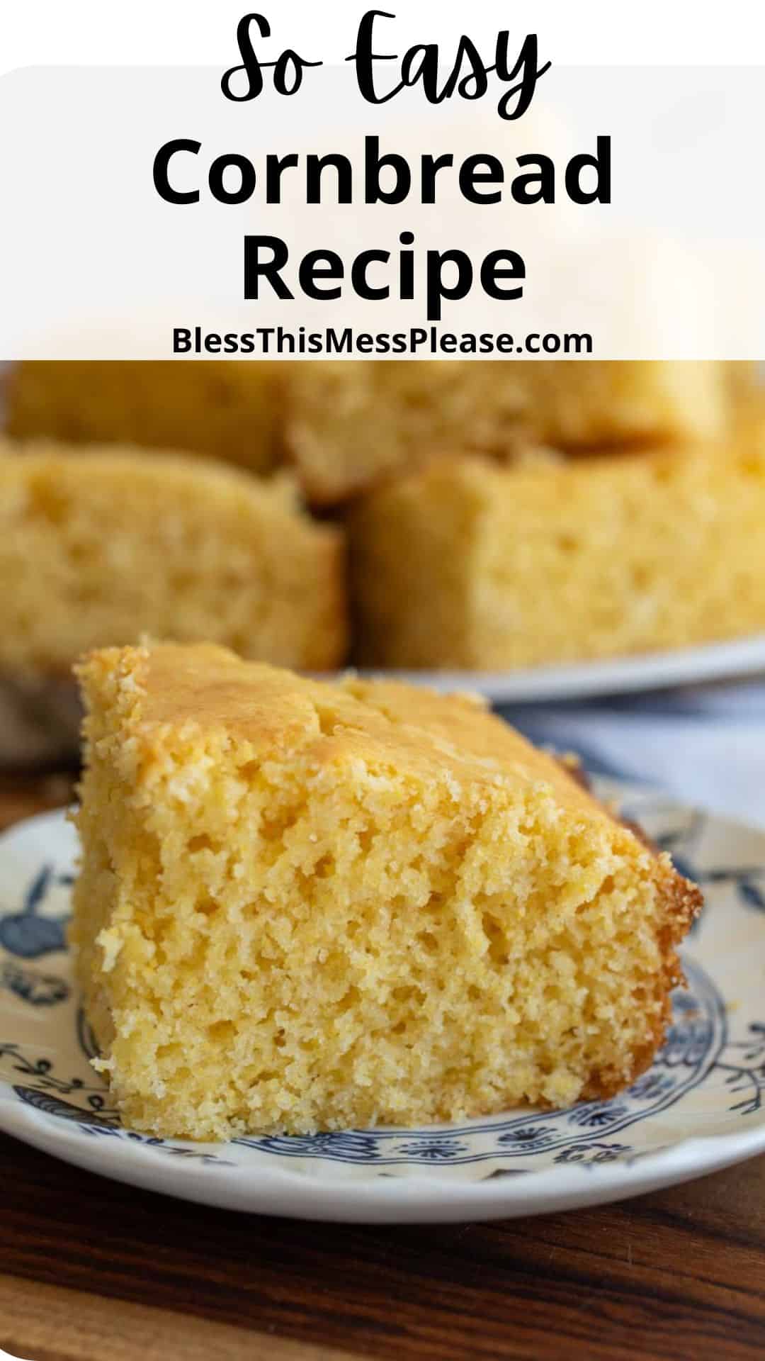 cornbread pin with text