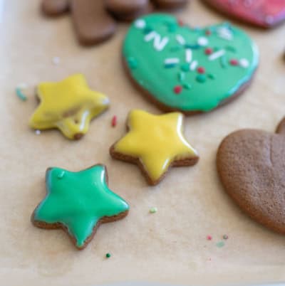 The Perfect Icing for Gingerbread Cookies — Bless this Mess