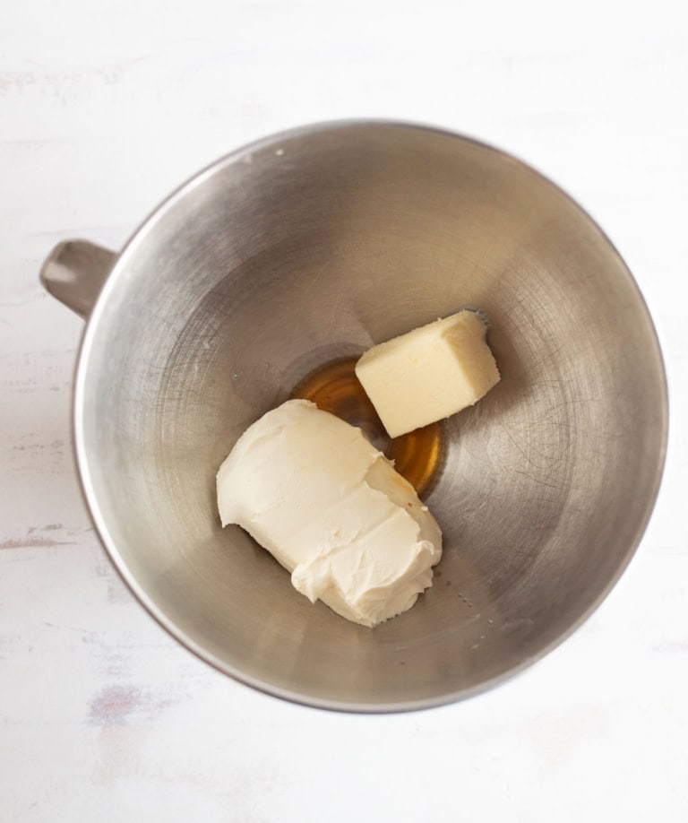 Icing Mess Banana Cake with Cream Cheese Frosting: Perfectly Moist — Bless this Mess